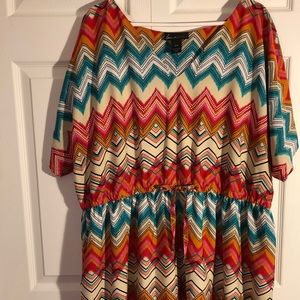 Lane Bryant Chevron Tunic